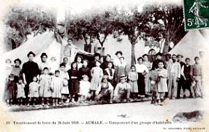 975- Aumale - Tremblement de terre de 1910 1